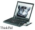 IBM ThinkPad T43 Notebook Laptop mit Intel Pentium M 1.7 GHz * 14"TFT * 512 MB RAM * 40GB * DVD/CDRW * Gratis ONDA 939 MP4 Player