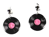Hey Viv ! Record Earrings: 50s Fun Fashions - Clip Ons