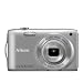 Nikon COOLPIX S3300 16 MP Digital Camera with 6x Zoom NIKKOR Glass Lens and 2.7-inch LCD (Silver)