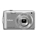 Nikon COOLPIX S3300 16 MP Digital Camera with 6x Zoom NIKKOR Glass Lens and 2.7-inch LCD (Silver)
