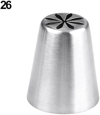 Russian Stainless Steel Icing Piping Nozzles Pastry Cake Decoration Tips Tool Color:26
