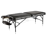 Master Massage 30 Stratolite Salon Size Portable Massage Table, Black