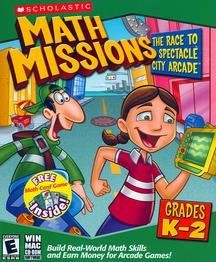 Math Missions With Card Game (Kindergarten - 2nd Grade)