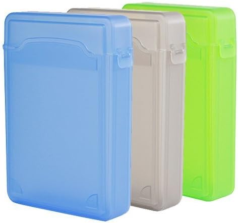 NexgenCover 3 Colors Package - 3.5 Inch IDE/SATA HDD Storage Protection Boxes - Blue,Gray and Green