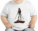 Warrior girl オーガニックベビーTシャツ 12 - 18 Months