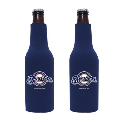 Milwaukee Brewers Bottle Koozie 2-Pack