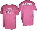 PARIS STADE Fran&ccedil;ais - T-shirt Officiel Rugby Top 14 mod&egrave;le "Pink"