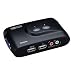 Tripp Lite B004-VUA2-K-R 2 Port USB KVM Switch w Audio and Cables