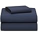 Extra Long Twin Sheet Set, Navy Blue