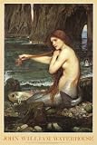 Nixe, 1900 College Poster Print von John William Waterhouse, 61x92