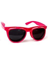 QLook Solid Buddy Flip Up Dark Wayfarer Style Sunglasses - (Various Solid Colors) by QLook