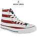 Converse All Stars Stars + Bars Hi Top Canvas- Red/ White