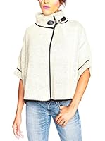 SO Cachemire & Knitwear Poncho Adele (Beige Claro)