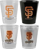 San Francisco Giants 3D Logo Shot Glass Set