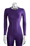 FALKE Damen Ski-Unterw&auml;sche Longsleeved Shirt, purple, M