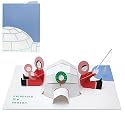Sabuda Christmas Igloo Pop Up Cards, Set of 8 Cards