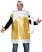Make Mine Cold and Foamy On the Top! You'll Be a Standout in This Unique Tribute to Brew in this Adult Beer Mug Costume