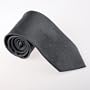 Grey Stripes Woven Silk Neckie Present Box Set dim gray christmas gift T8212