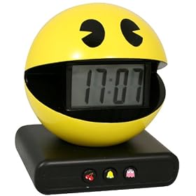 Paladone Pac-Man Alarm Clock with Authentic Game Sounds