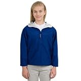 Port Authority Youth Team Jacket Small - Royal/Light Oxford