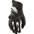 Thor MX Insulator Men's Off-Road Motorcycle Gloves w/ Free B&F Heart Sticker Bundle - Black