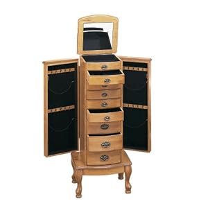7Jewelry Armoire - Pine