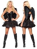 Sexy Dark Angel Costume - MEDIUM/LARGE
