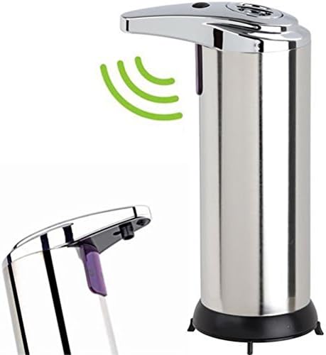 Assl Touchless Motion Activated Soap Dispenser & Sanitizer Dispenser - Stainless Steel Body Free Ideal for for Bathroom and Kitchen