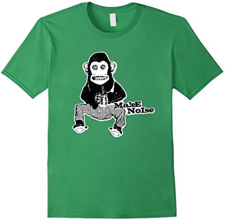 Men's MONKEY MAKE NOISE - 1970's Toy Banging Cymbals / Drums! XL Grass