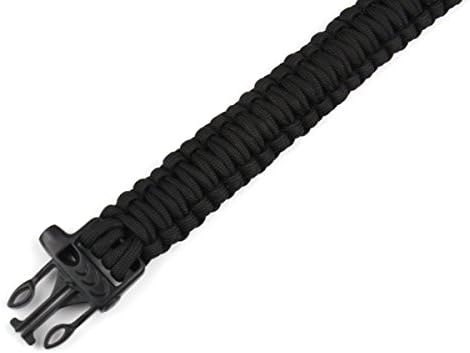 Huamost The Ultimate Survival Kit Bracelet Mountaineering Bracelet Survival Gear with survival whistle