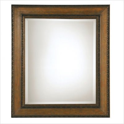 Uttermost Nakeisha Bronze Leaf Finish Wall Mirror