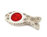 IMAGE OF Earthenware and Fused Glass Spoon Rest