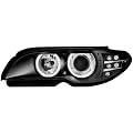 Dectane SWB11DBL Scheinwerfer BMW E46 2T 03-06 2 Standlichtringe schwarz