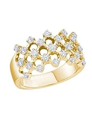 0.45CTW ROUND DIAMOND LADIES FASHION BAND