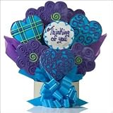 Hearts & Flowers 9 cookies in a bouq - Unique Gift Idea
