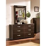 Infinity Dresser and Mirror Set