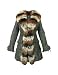 Forzieri Women's Black Fox Fur-trim Puffer Coat 14 (USA) - 50 (IT)