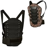 Pro-tec IPS Back Pad Woodland Camo - M