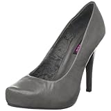 IMAGE OF Dollhouse Women's Zwilo Platform Pump,Grey,7.5 M US