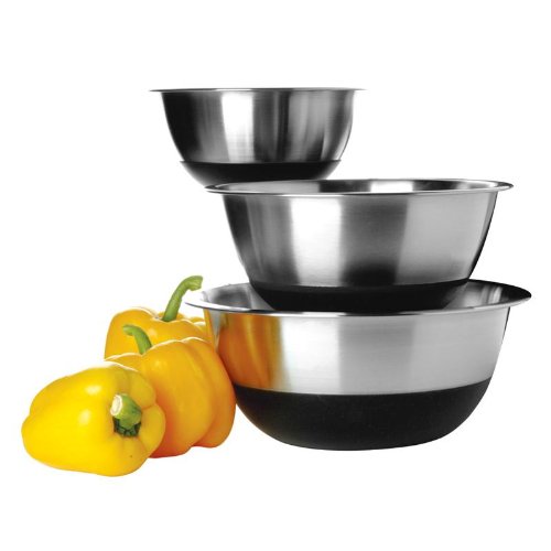  Best Buy on Amco Stainless Steel Mixing Bowls with NonSkid Silicone