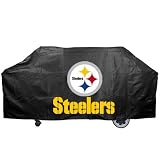 Pittsburgh Steelers Black Grill Cover