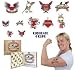 COOL LIBRARIAN TEMPORARY TATTOOS