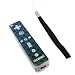 Retail Packing Nintendo Wii Remote Controller Protector Sticker Sheet with Wrist Strap - Checker by Bargaincell