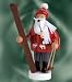 Christmas Smoker - Skier (19cm / 7 in)