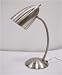Grandrich G-2208 ST Gooseneck Desk Lamp with Dataport in Satin Steel