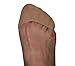 CAcB Women's Lowest Cut Liner Socks w/Forefoot Cushion & Silicone Heel,3 pairs