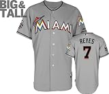 Miami Marlins Authentic 2012 Jose Reyes Road Cool Base Jersey w/Inaugural Season Commemorative Patch