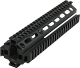 Leapers UTG SKS Tactical Quad-rail Forearm System with Extra Bottom Plate MNT-HG569SA