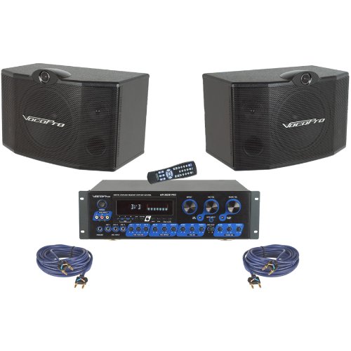 Cheap Vocopro KRS3 300W Digital Karaoke Mixing Amplifier with Speaker