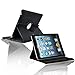 HDE iPad Mini iPad Mini 2/3 Cases and Covers [Auto Sleep/Wake] 360 Rotating Stand for iPad Mini 1/2/3 Retina (Black)